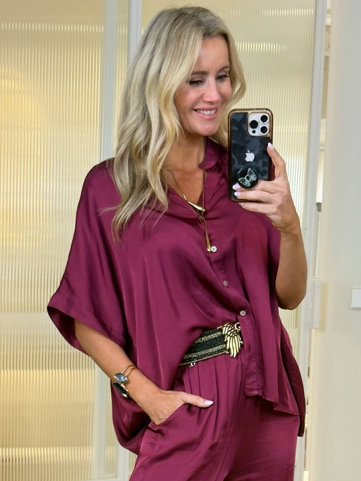 CHAIN BLOUSE
