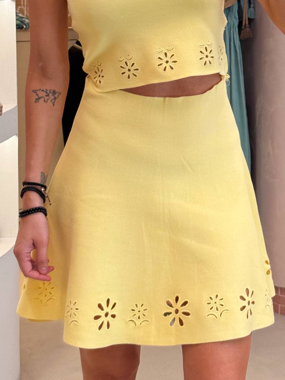 ADAIR SKIRT YELLOW