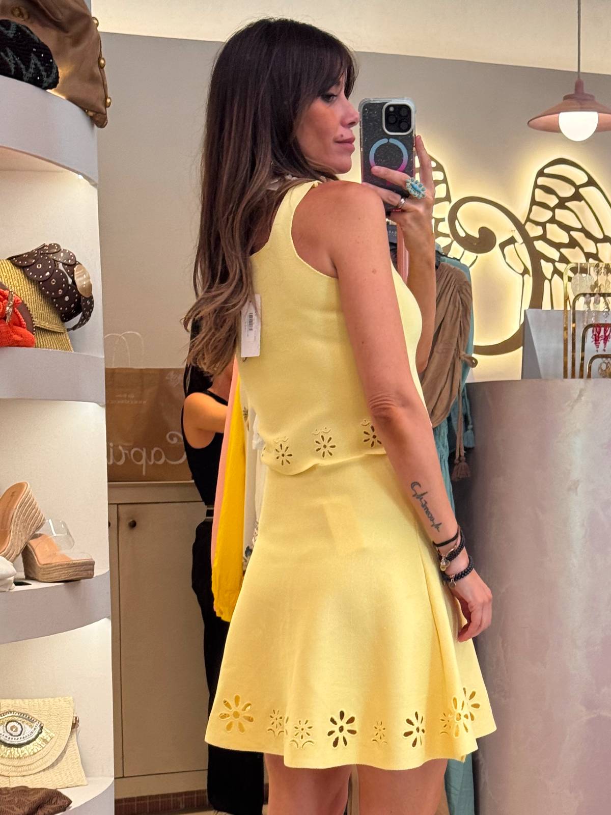ADAIR SKIRT YELLOW