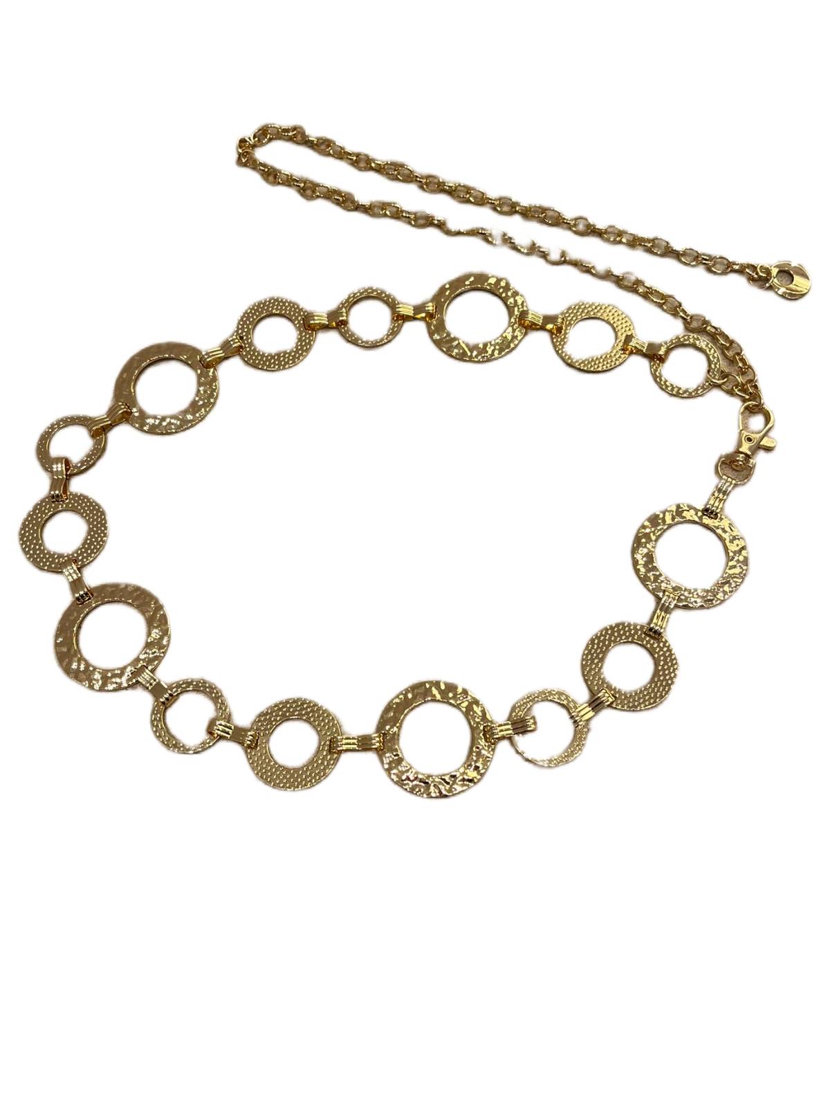 CINTURÓN GEOMETRIC DORADO
