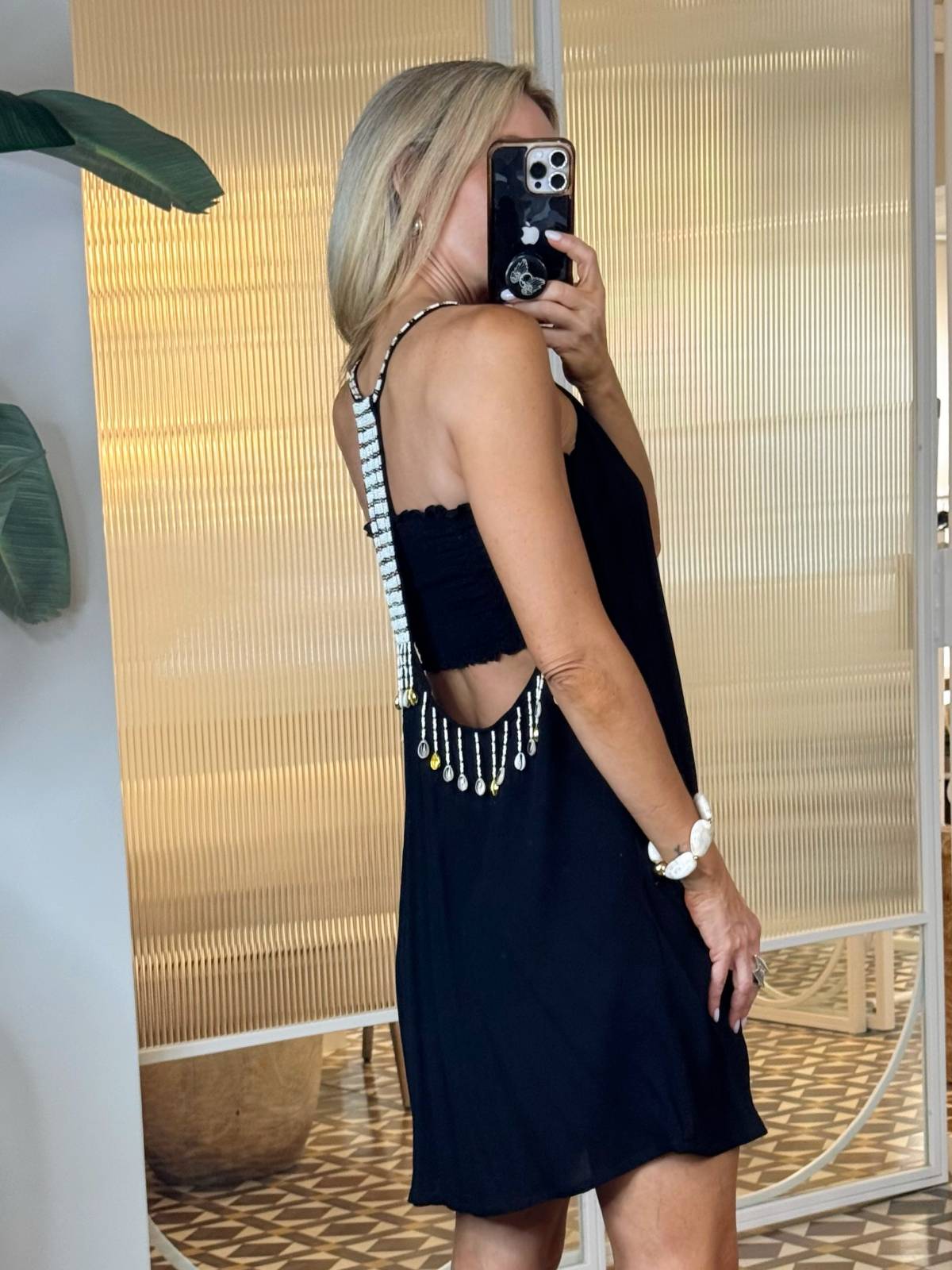 VESTIDO ANSE CORTO NEGRO