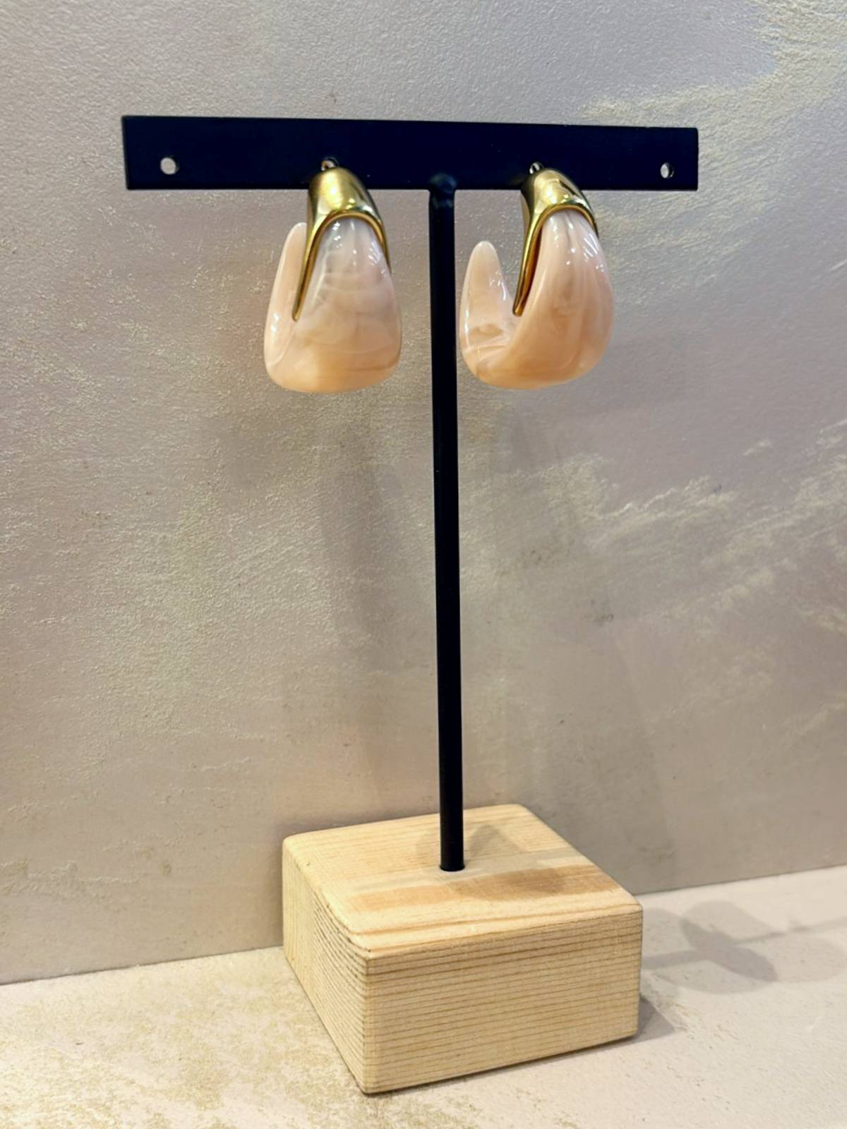 PENDIENTES AROA ROSA