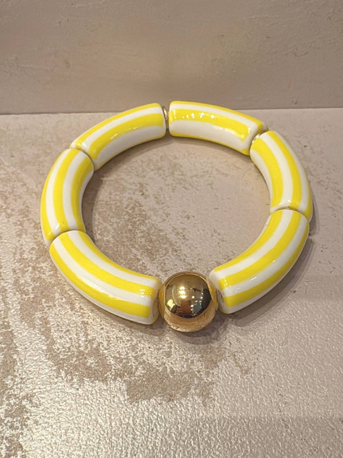 PULSERA CANDY AMARILLO