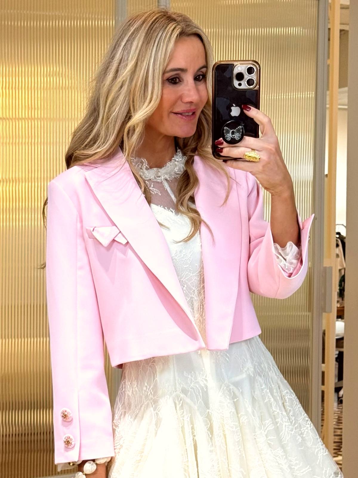 BLAZER CORIN ROSA