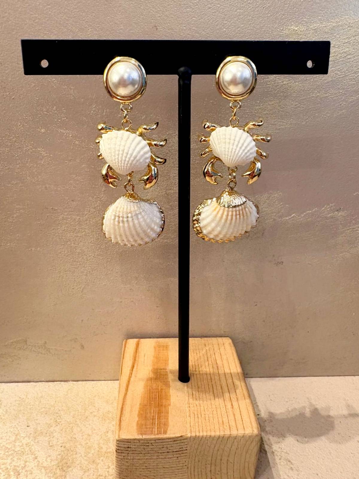 PENDIENTES CRAB
