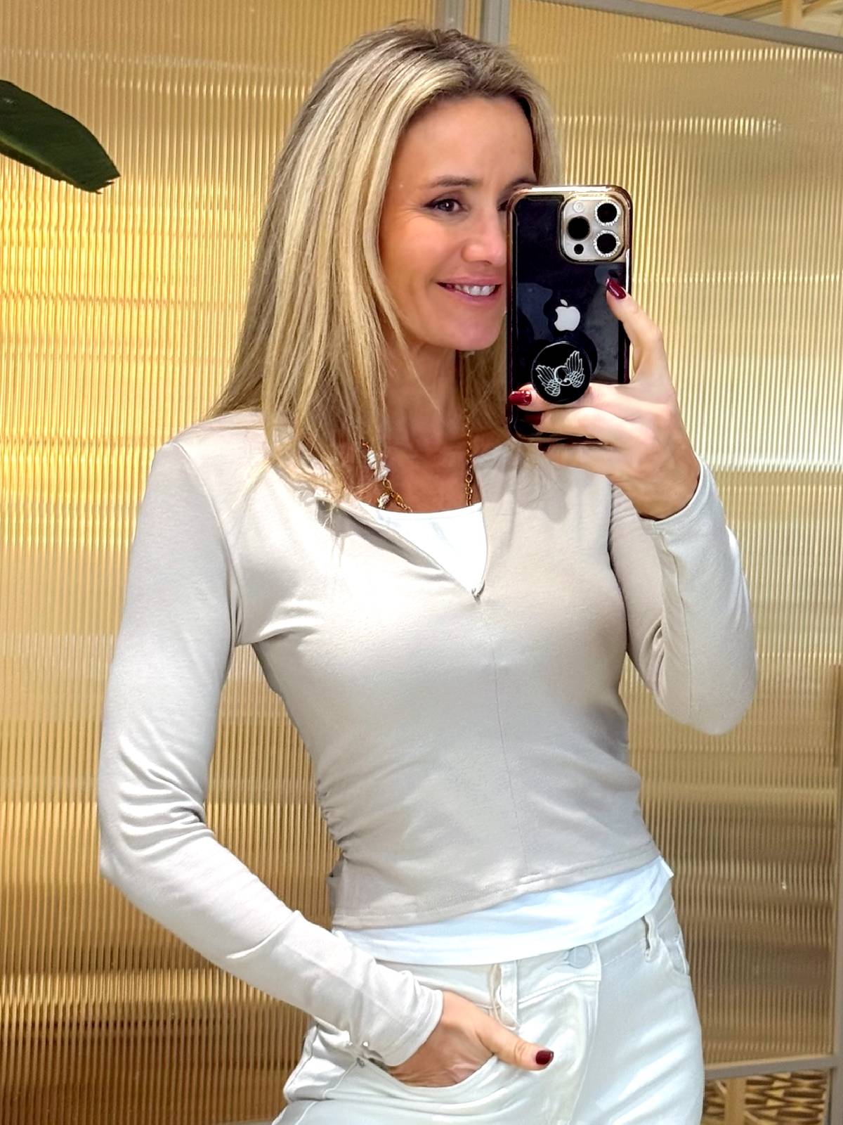 CAMISETA DALI TAUPE