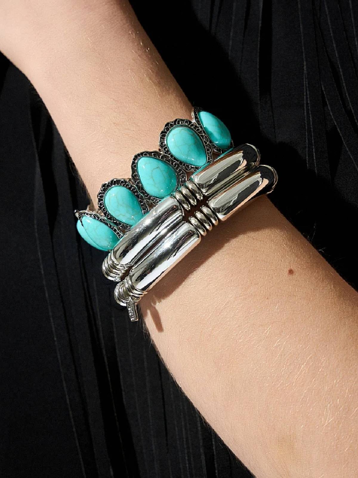 PACK PULSERAS ESONO PLATA