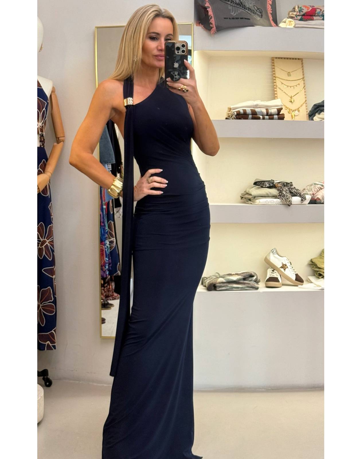 VESTIDO GALARZA NAVY