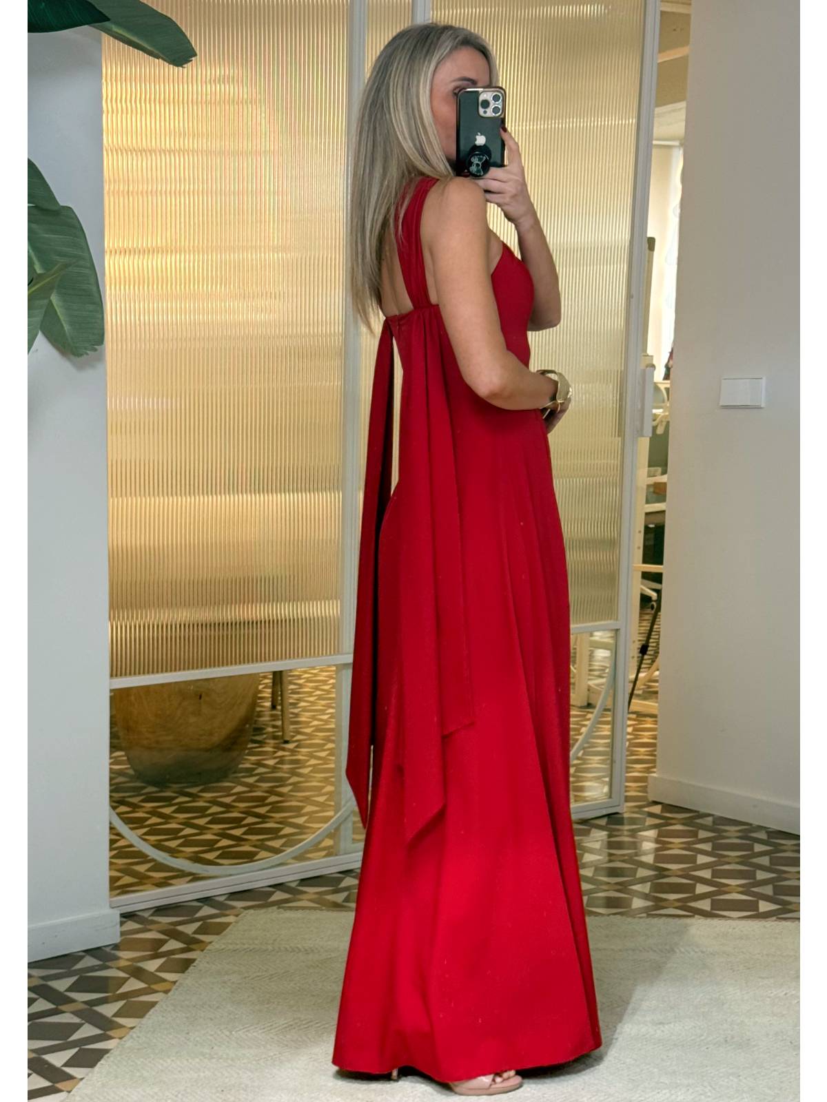 VESTIDO VERMELHO GALDORA