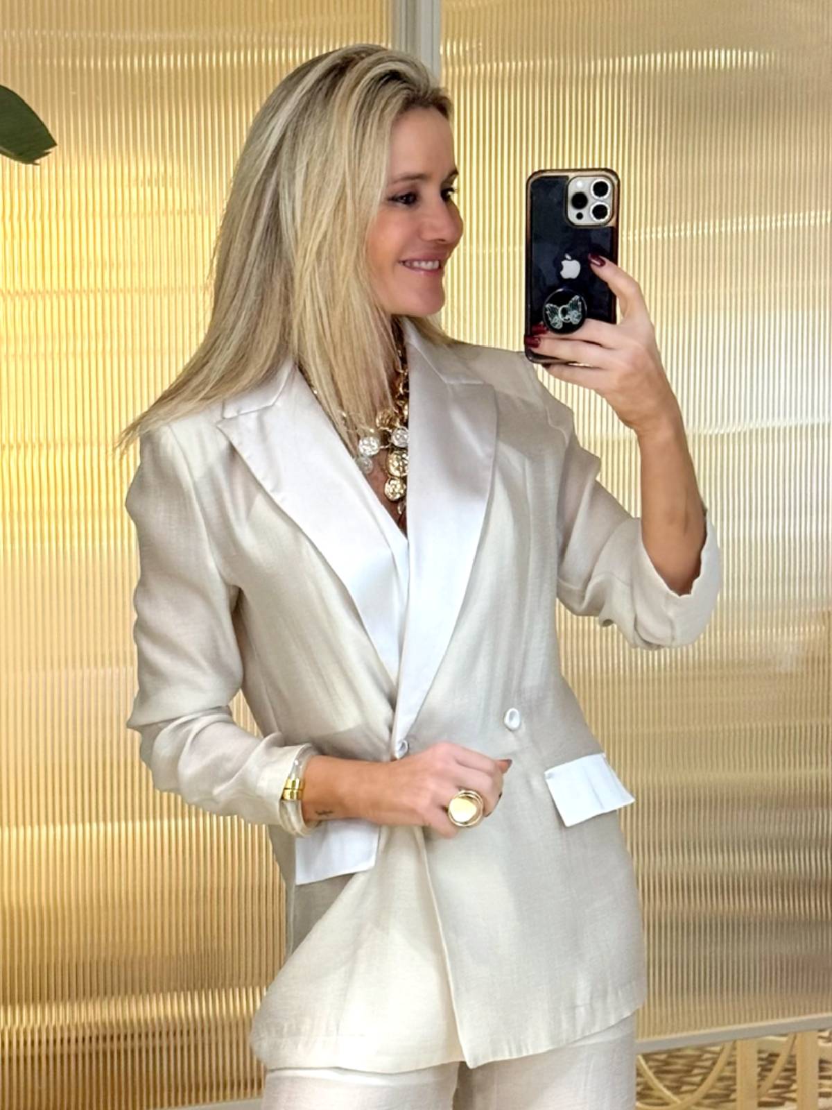 Blazer bege Galien