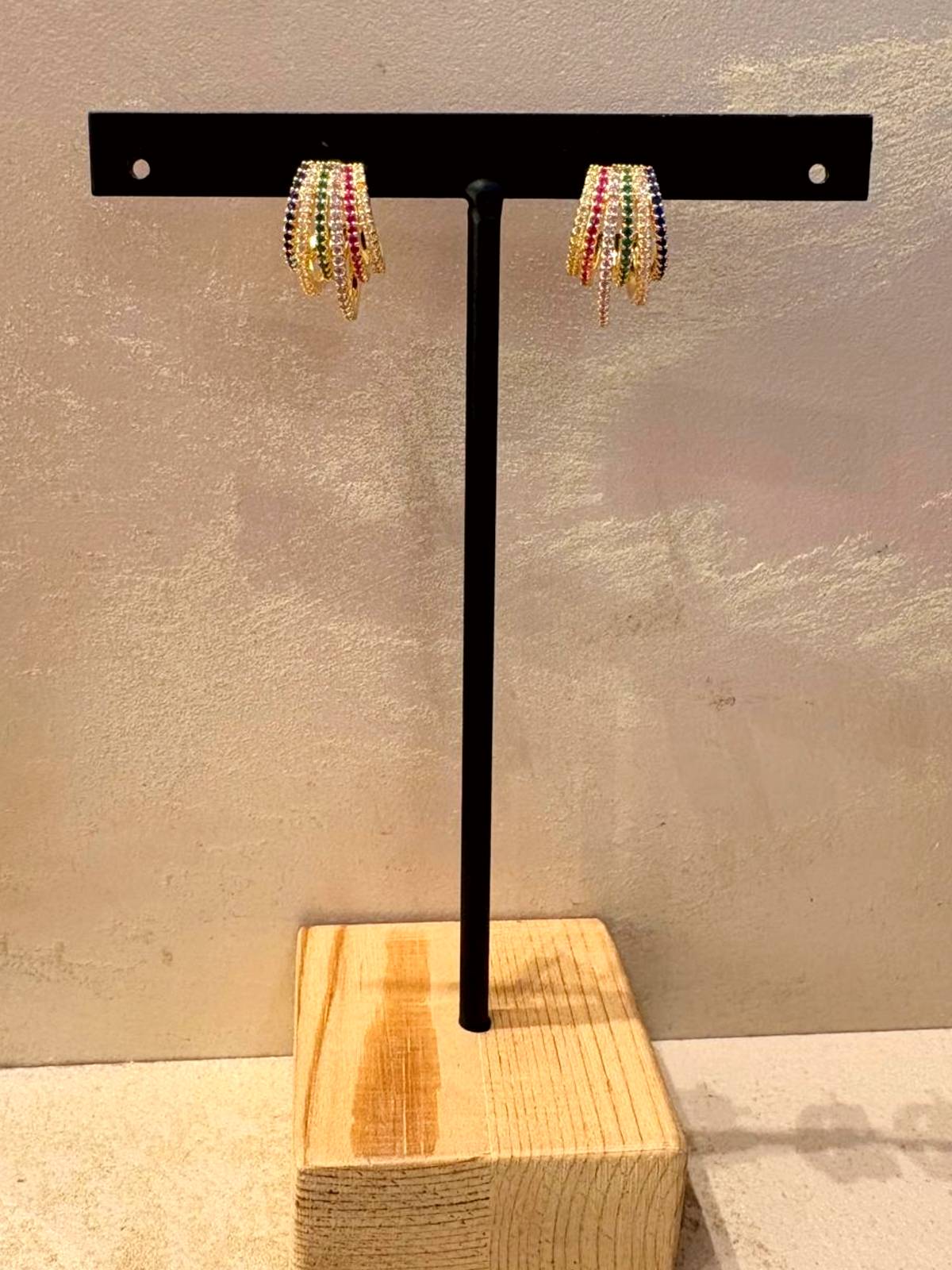 PENDIENTES GLOW MULTI