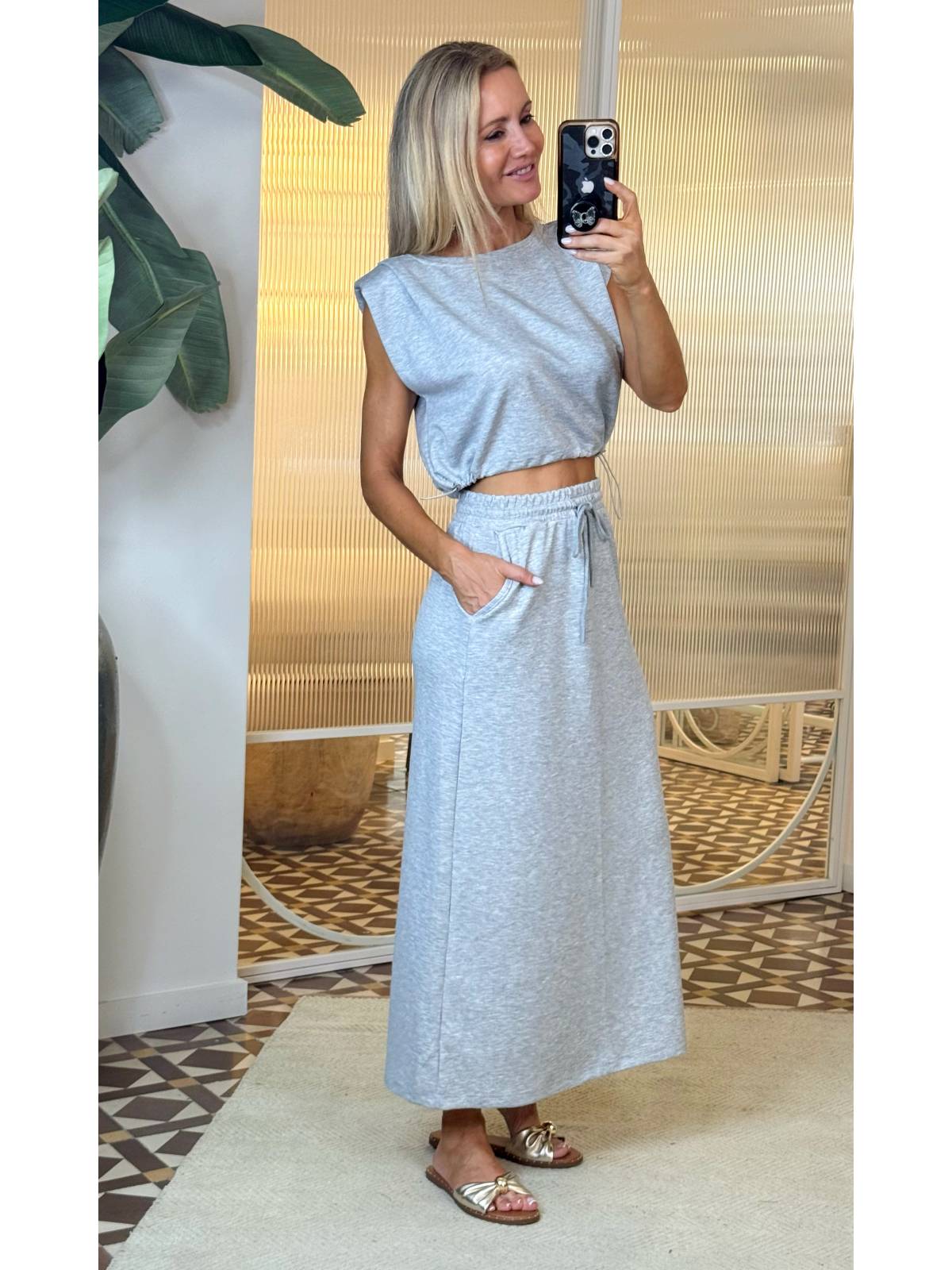 CONJUNTO GOMERA GRIS