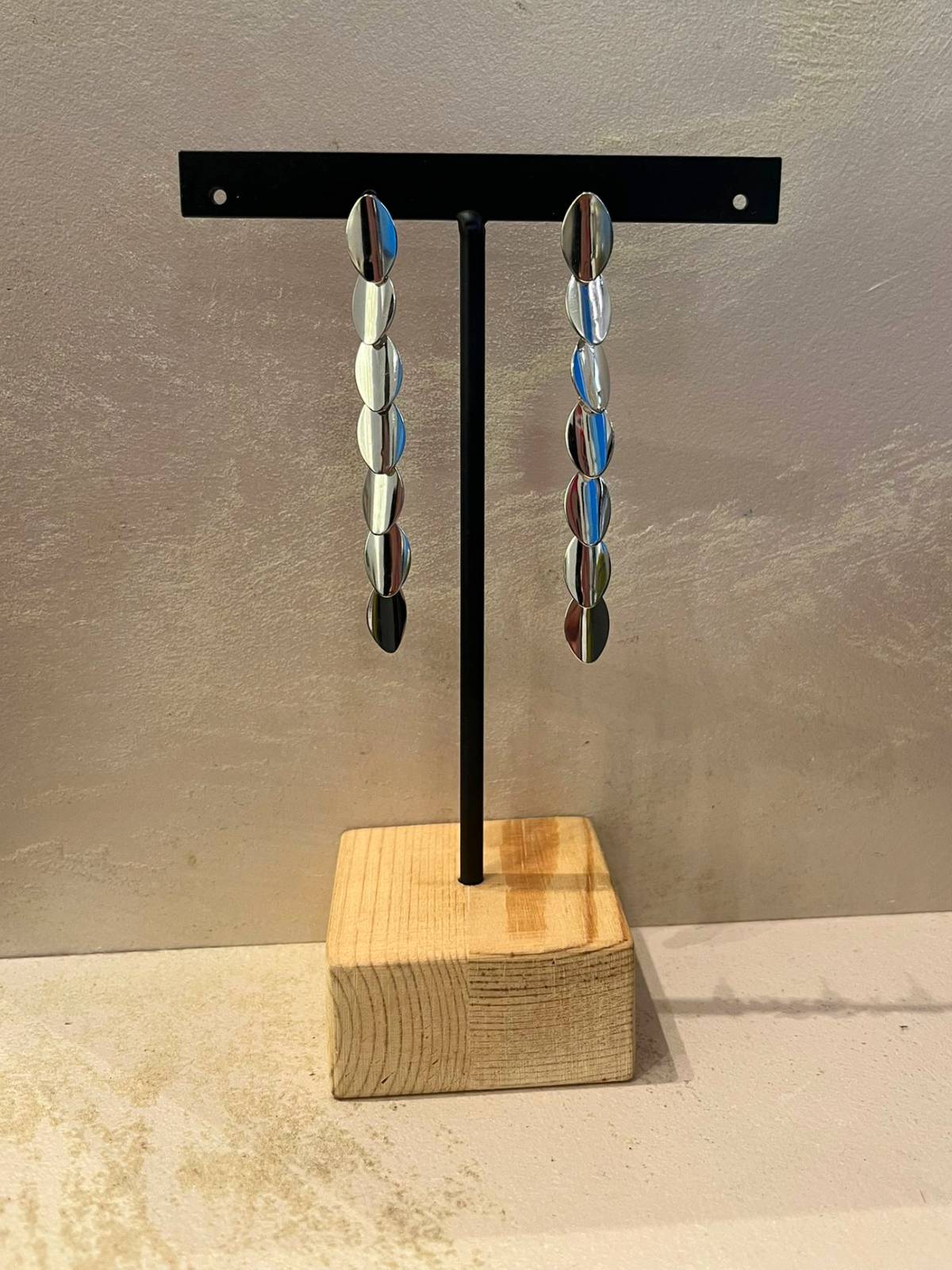 BOUCLES D'OREILLES HAXE EN ARGENT