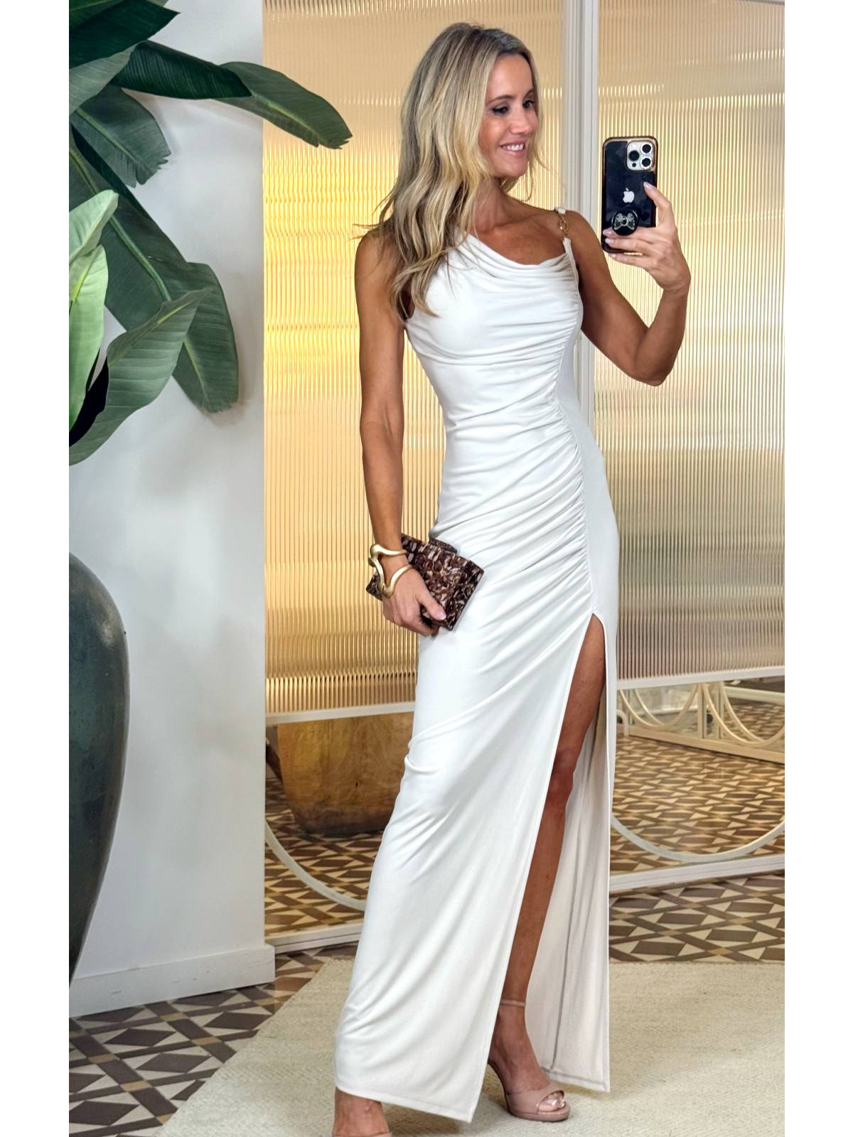 VESTIDO KINERA BEIGE