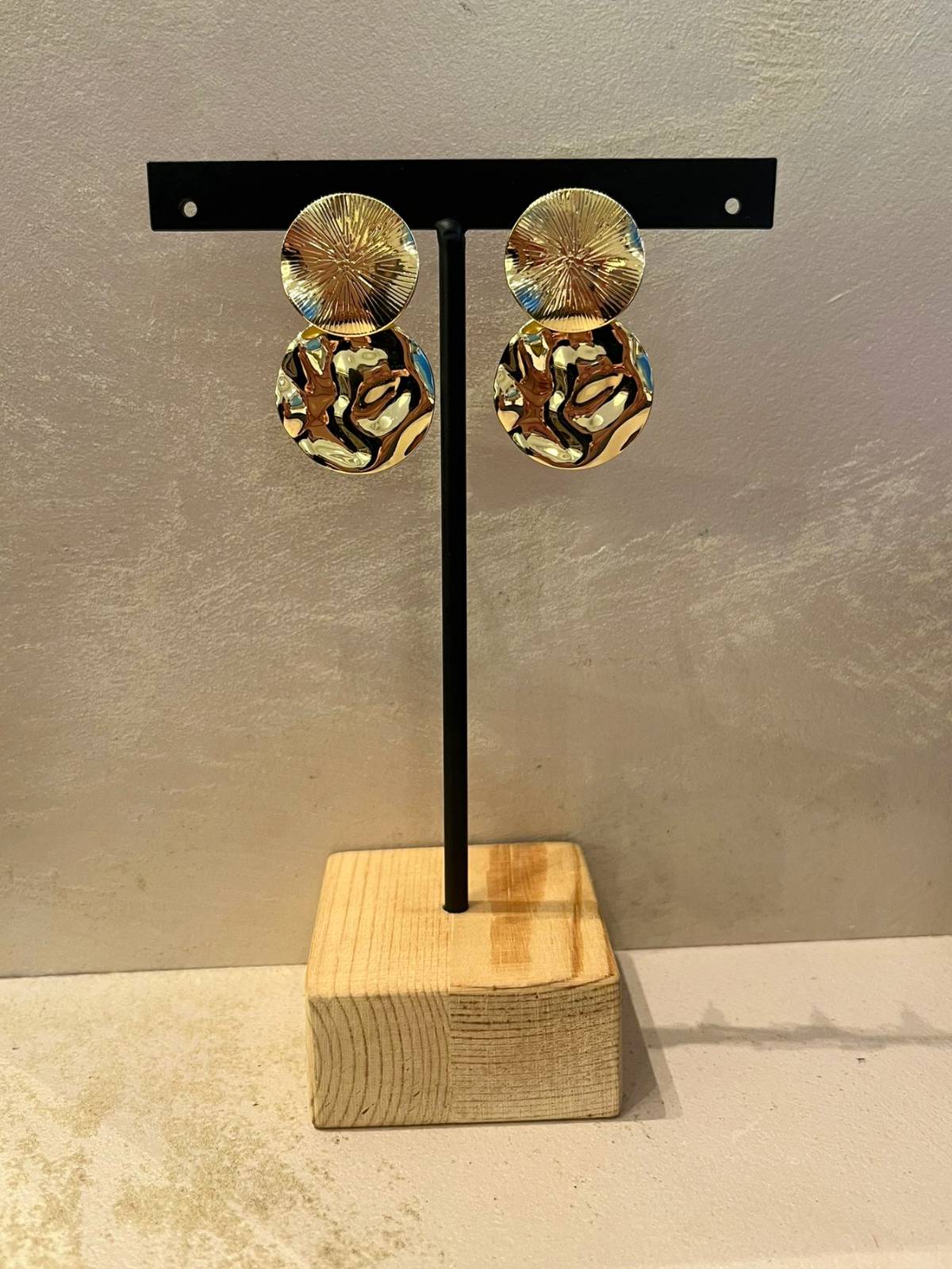BOUCLES D'OREILLES GOLD LAKE