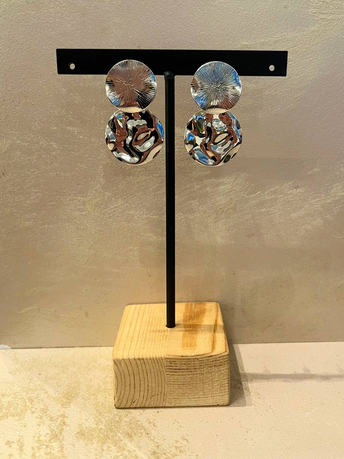BOUCLES D'OREILLES EN ARGENT LAC