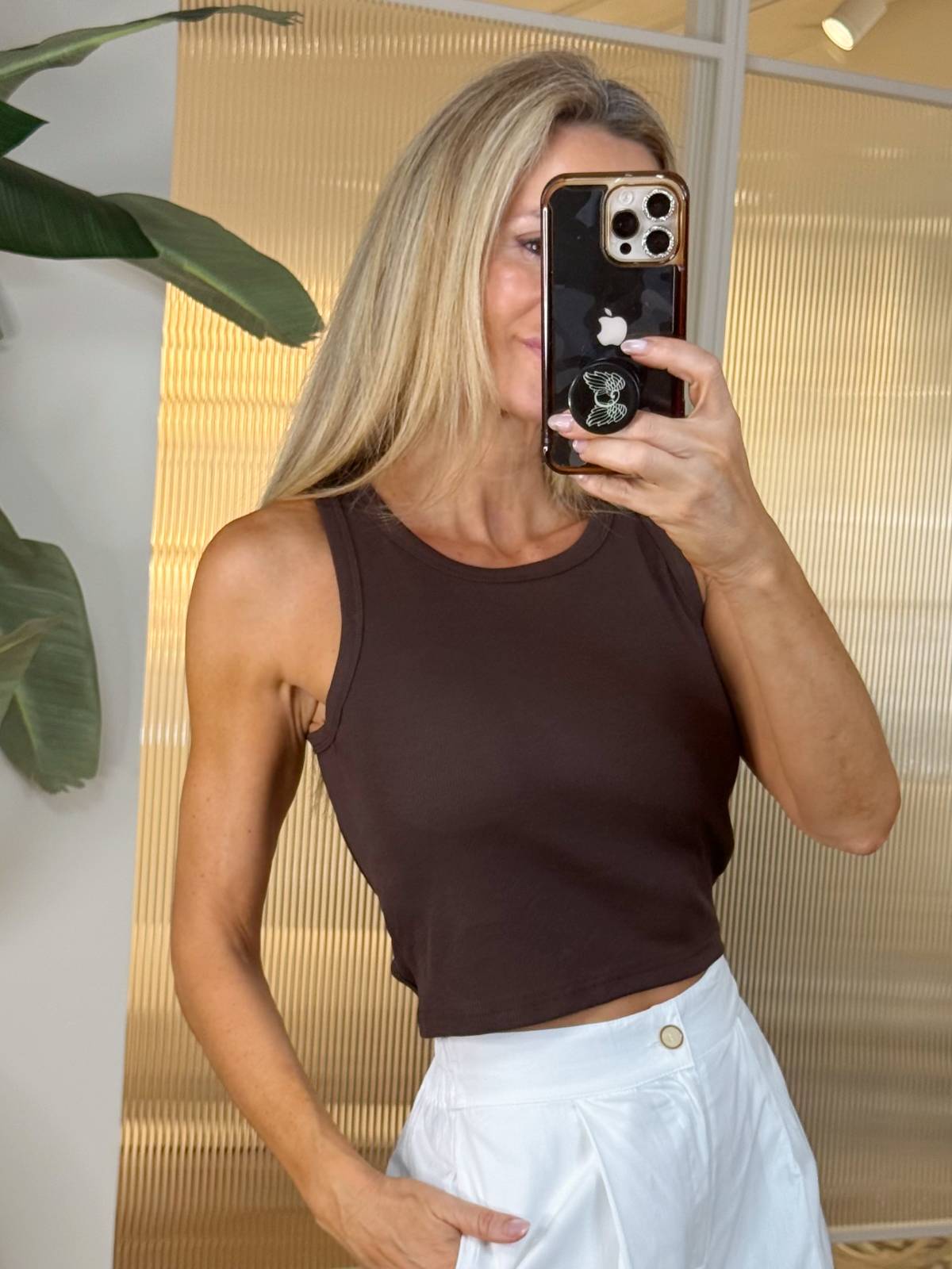TOP LIBERTY MARRON