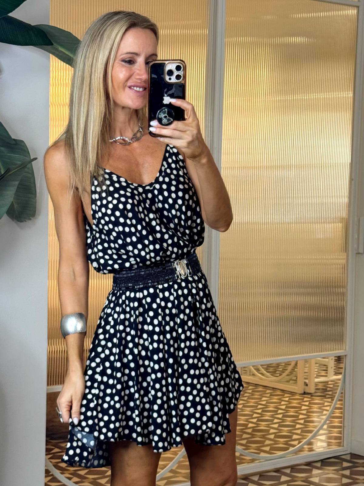 VESTIDO LINURA LUNARES
