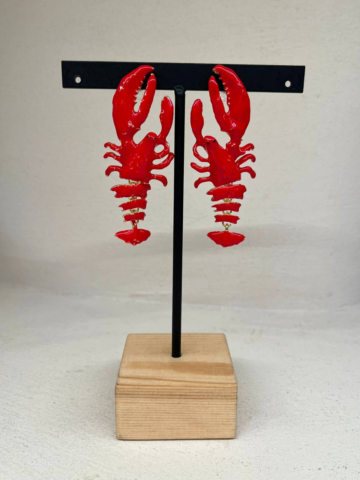 BOUCLES D'OREILLES HOMARD