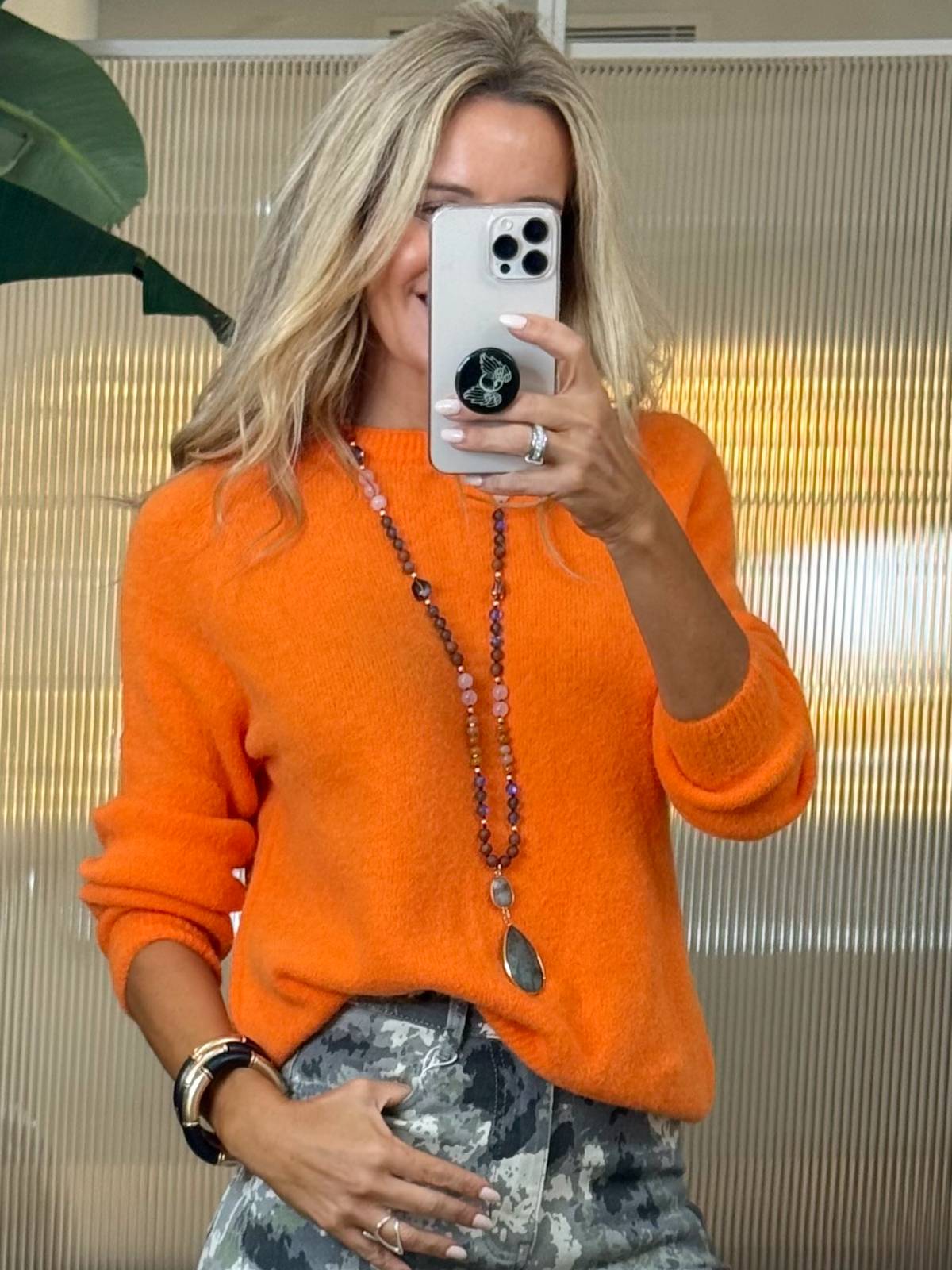 JERSEY LOCKE NARANJA