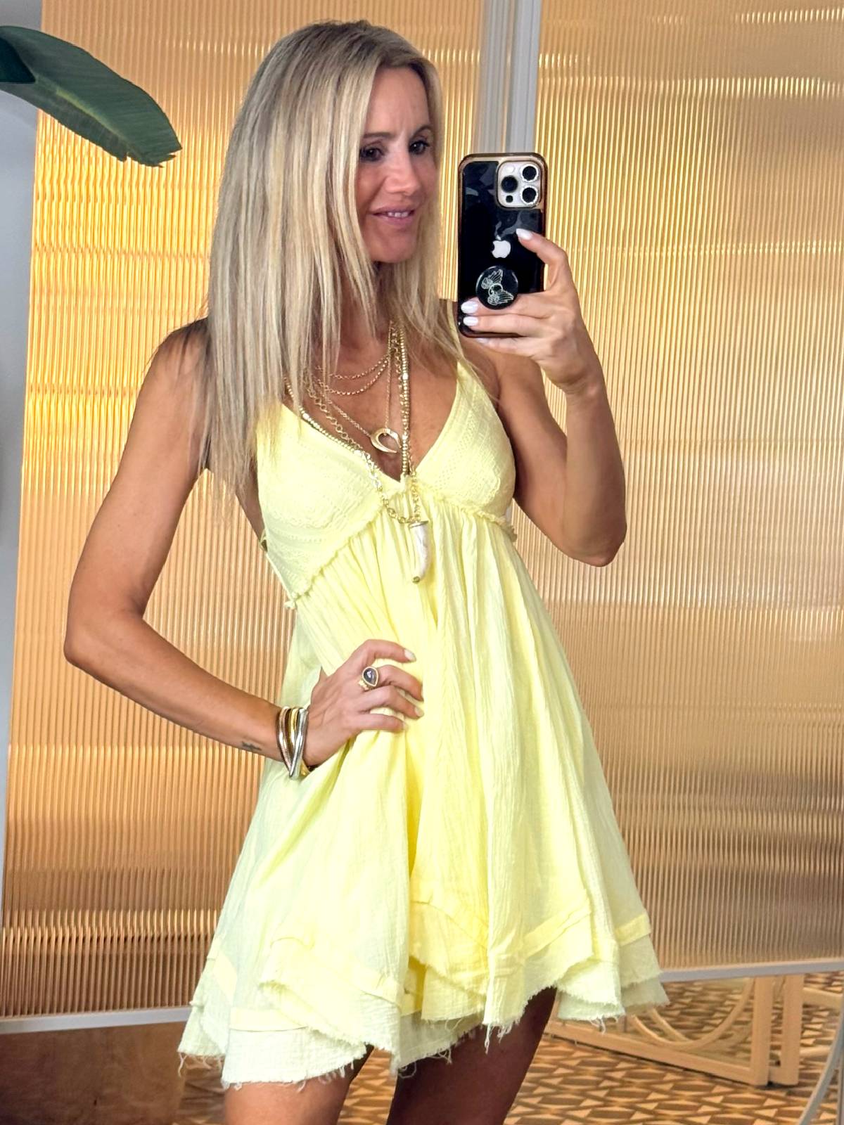 VESTIDO LUMI AMARILLO