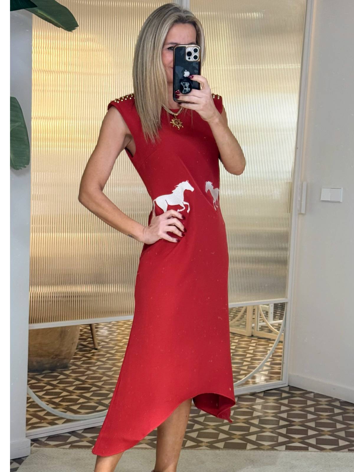 VESTIDO DE AZULEJO DE MAGNÉSIA