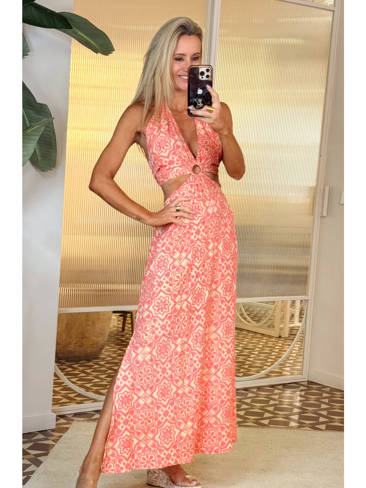 VESTIDO MAWI NARANJA