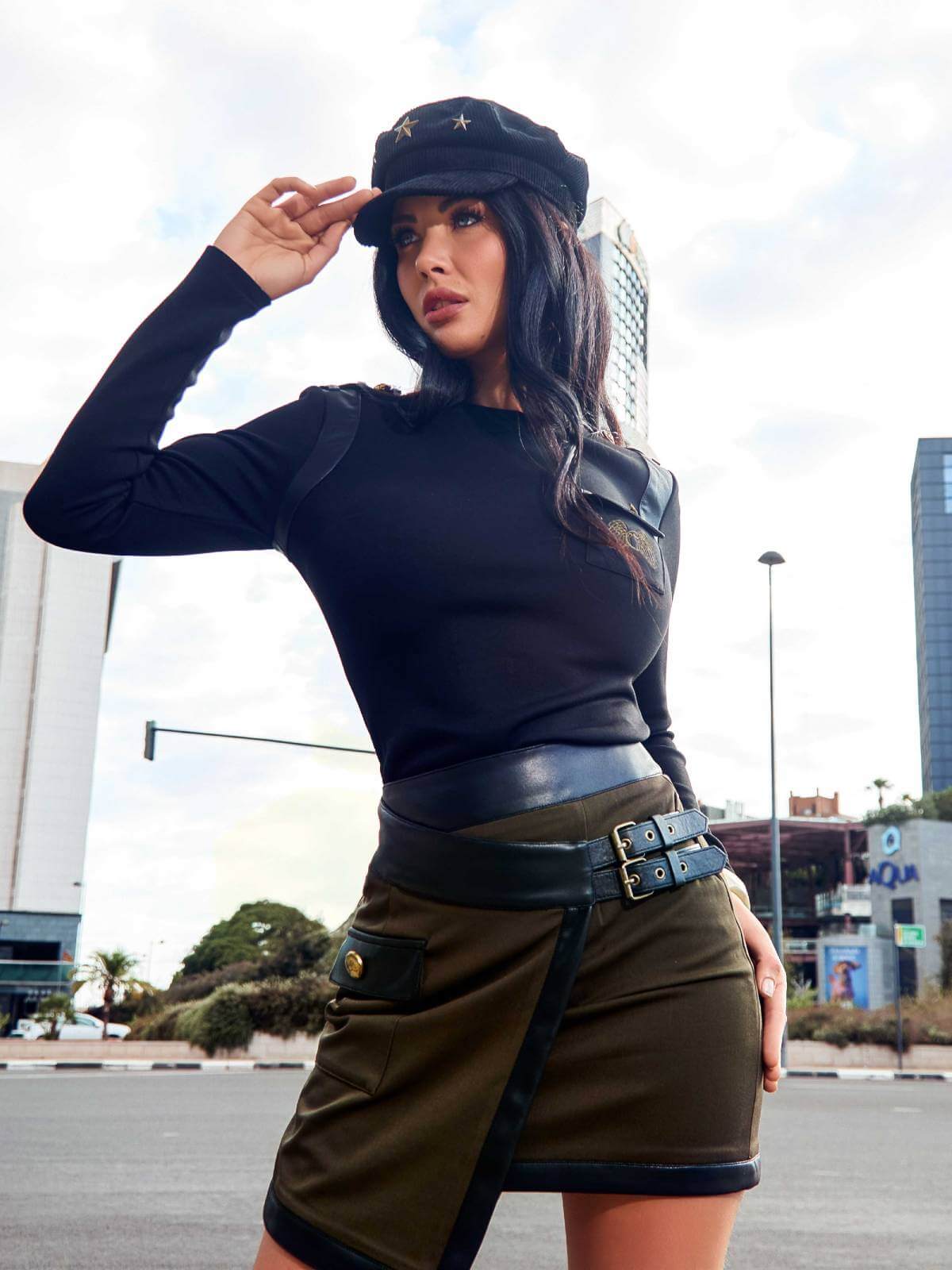 MANGO CHAMELEON SKIRT