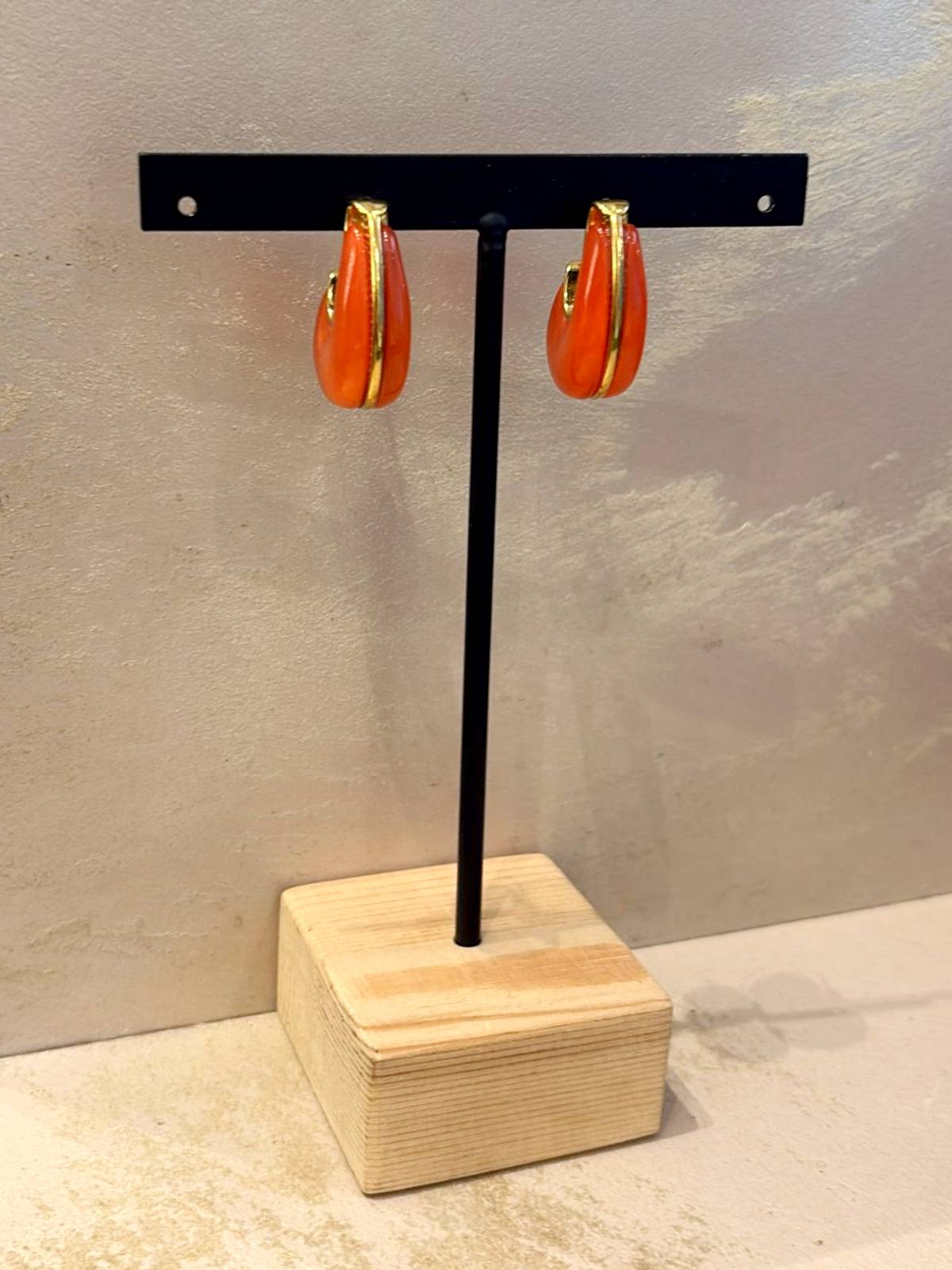 PENDIENTES NAZAR NARANJA