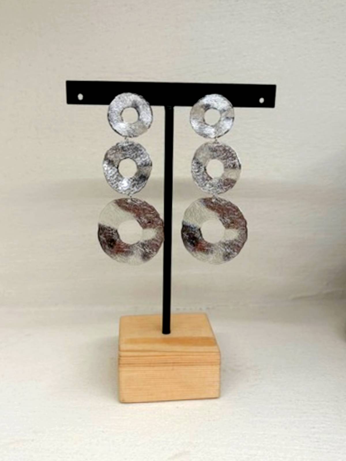 BOUCLES D'OREILLES EN ARGENT OLBUN