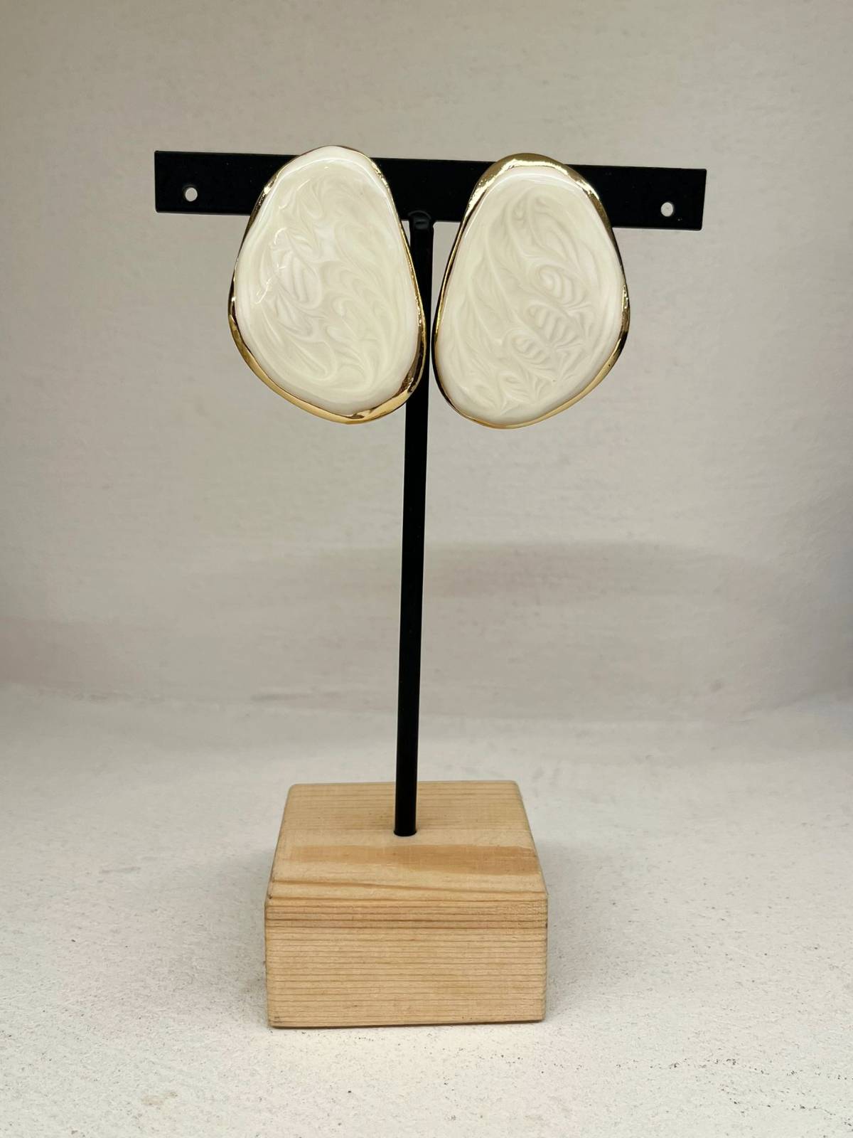 BOUCLES D'OREILLES PIERRE BLANCO
