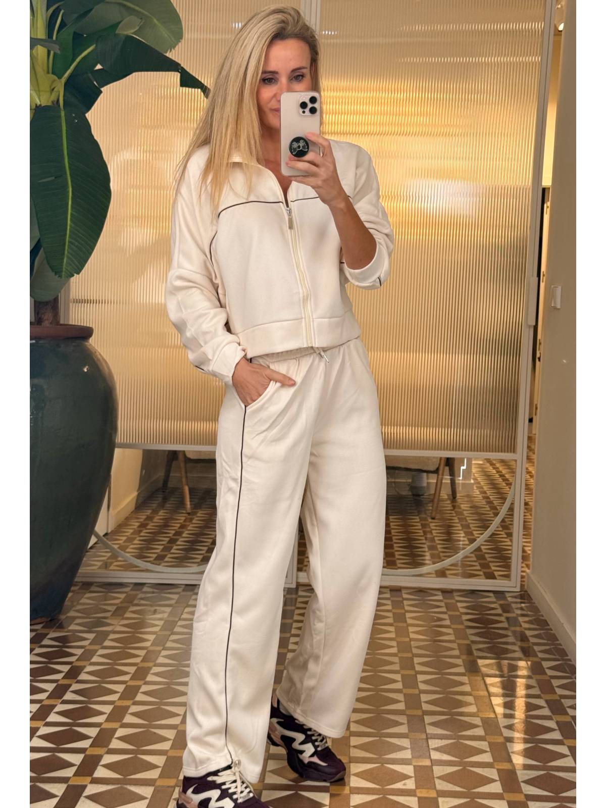 CONJUNTO RANDY BEIGE