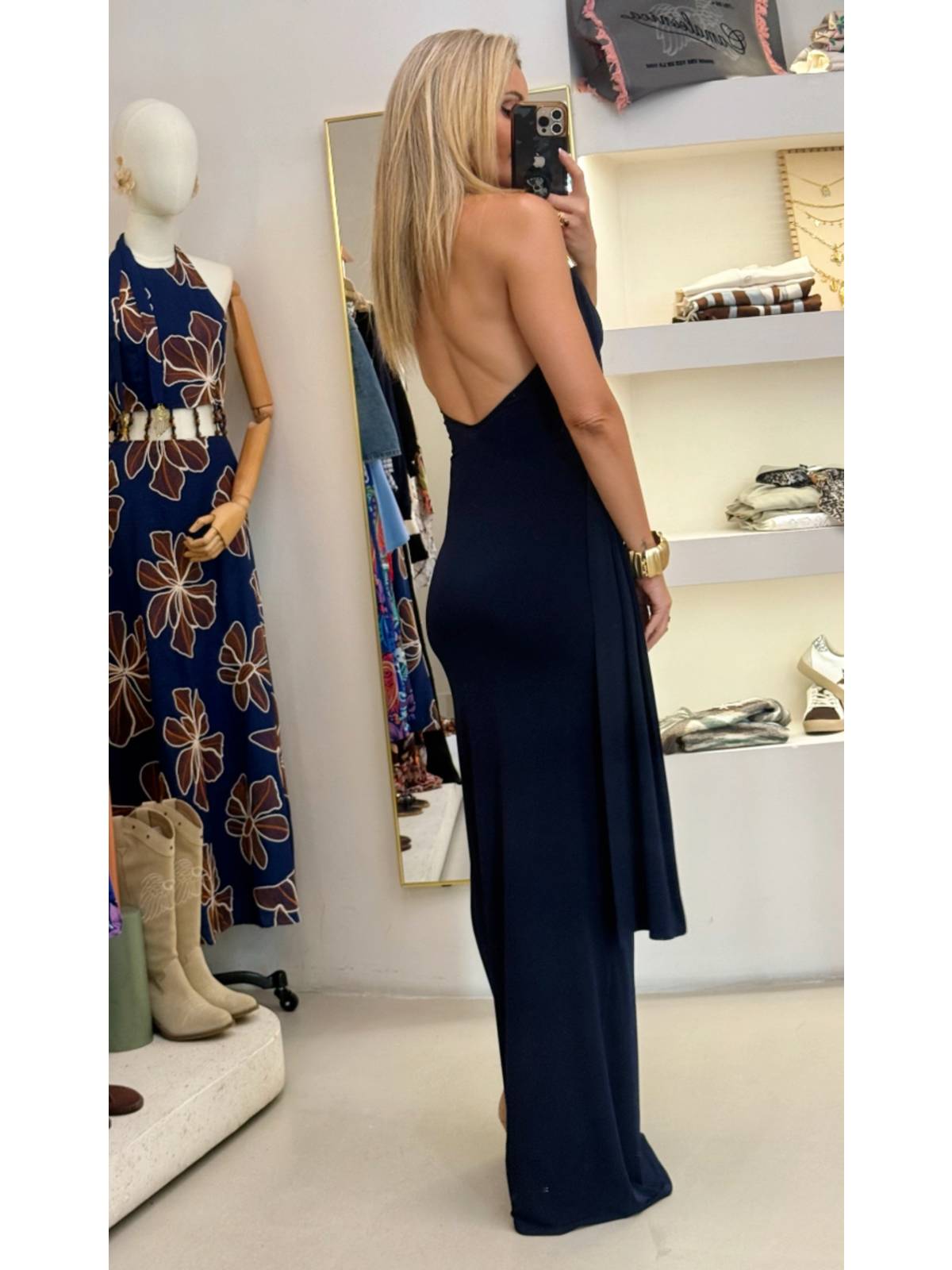 VESTIDO GALARZA NAVY