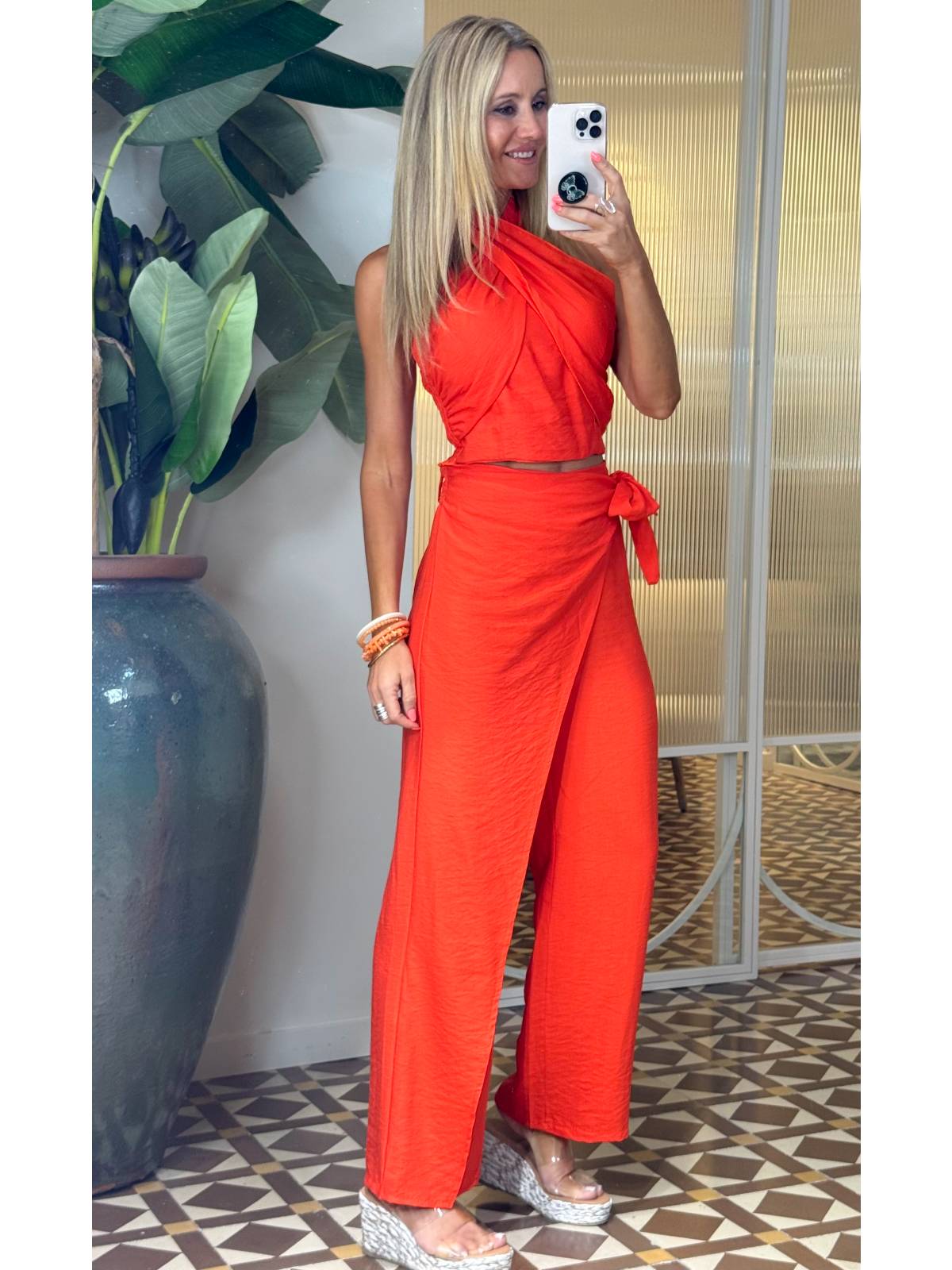 CONJUNTO RIBAMAR NARANJA