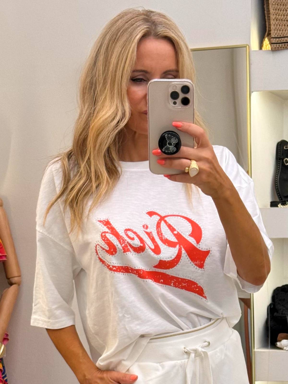 CAMISETA RICH BLANCO