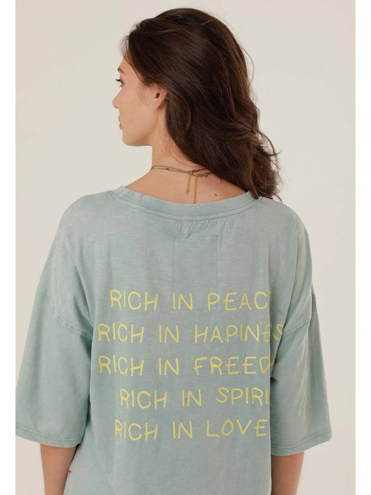 CAMISETA RICH AZUL