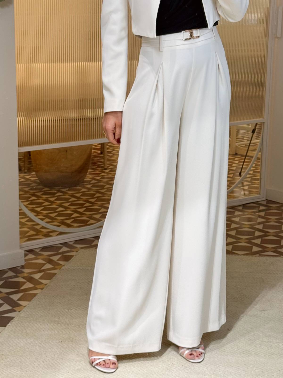 PANTALÓN ROJER BLANCO
