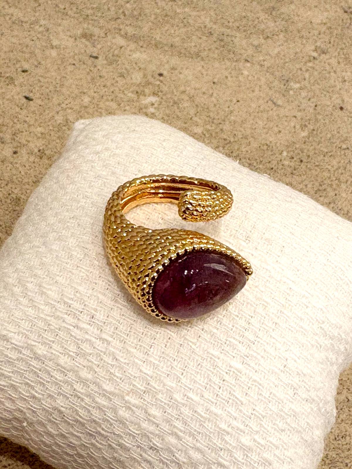 ANILLO SERPS MORADO
