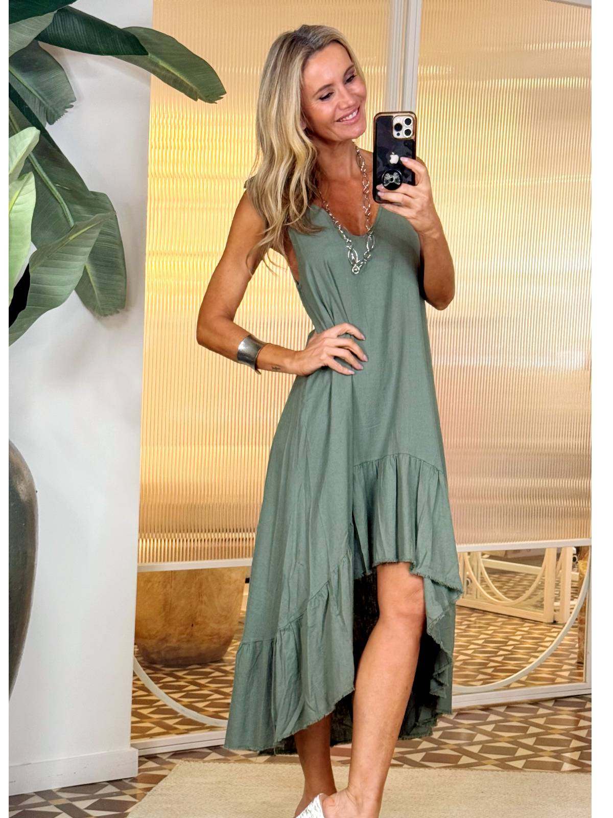 SINALOA GREEN DRESS