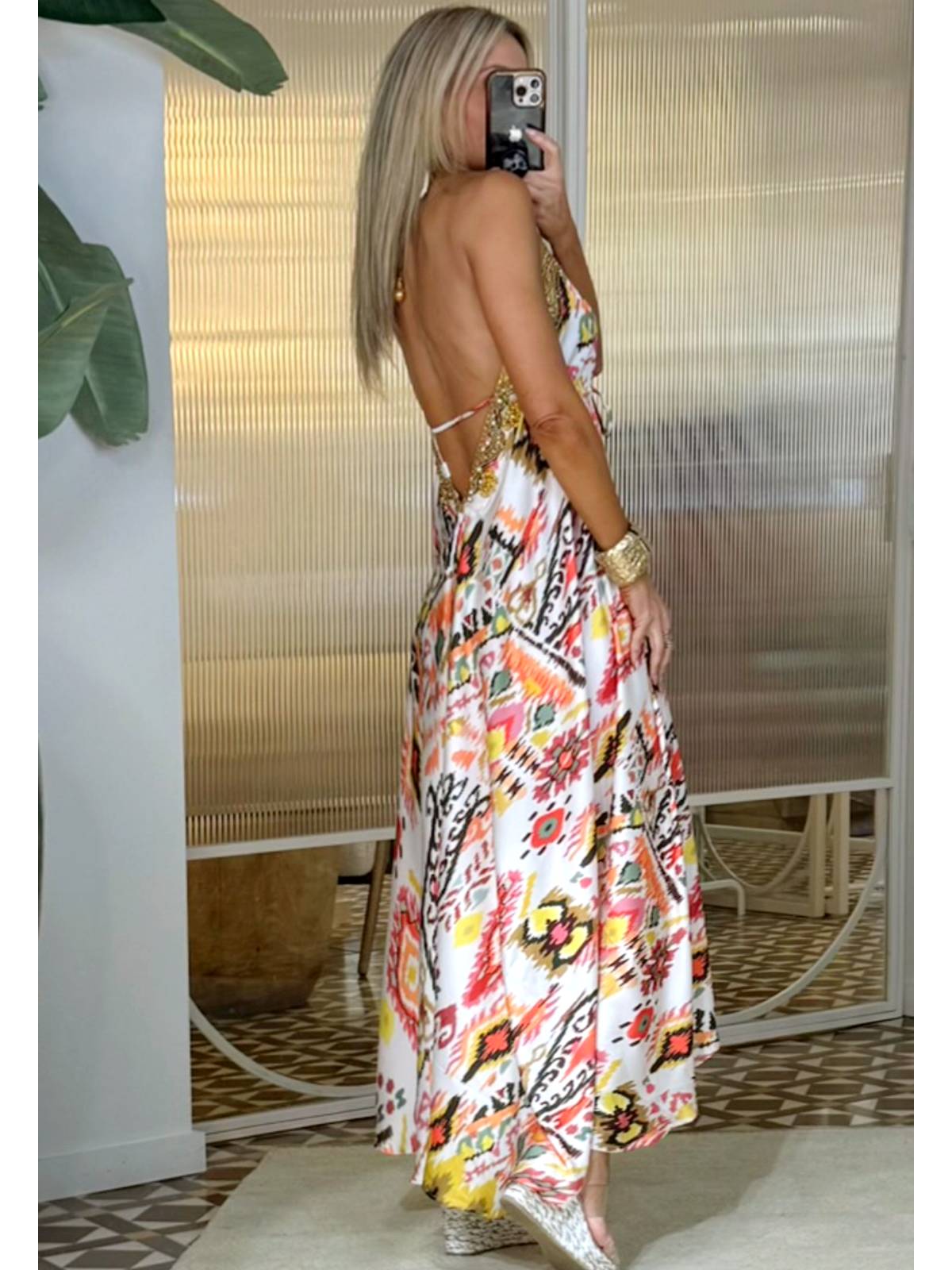 VESTIDO STROKE BEIGE