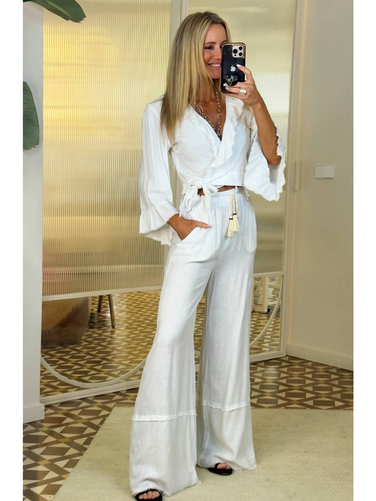 VERACRUZ BLOUSE WHITE