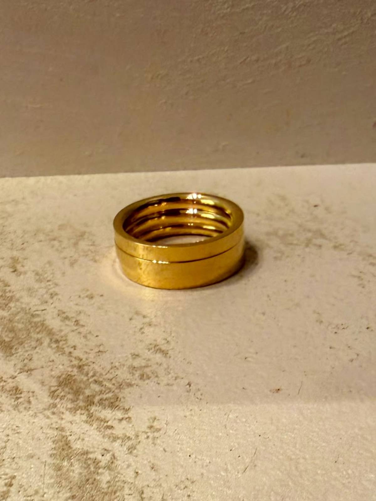 ANILLOS VEUL DORADO