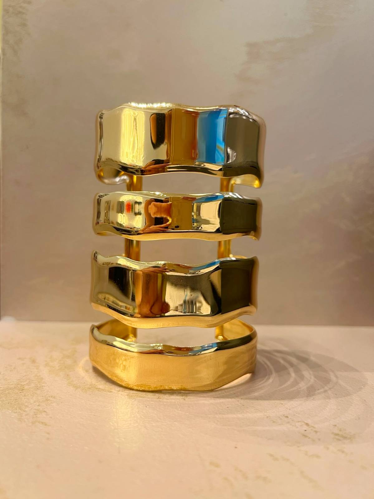 BRAZALETE WENAL DORADO