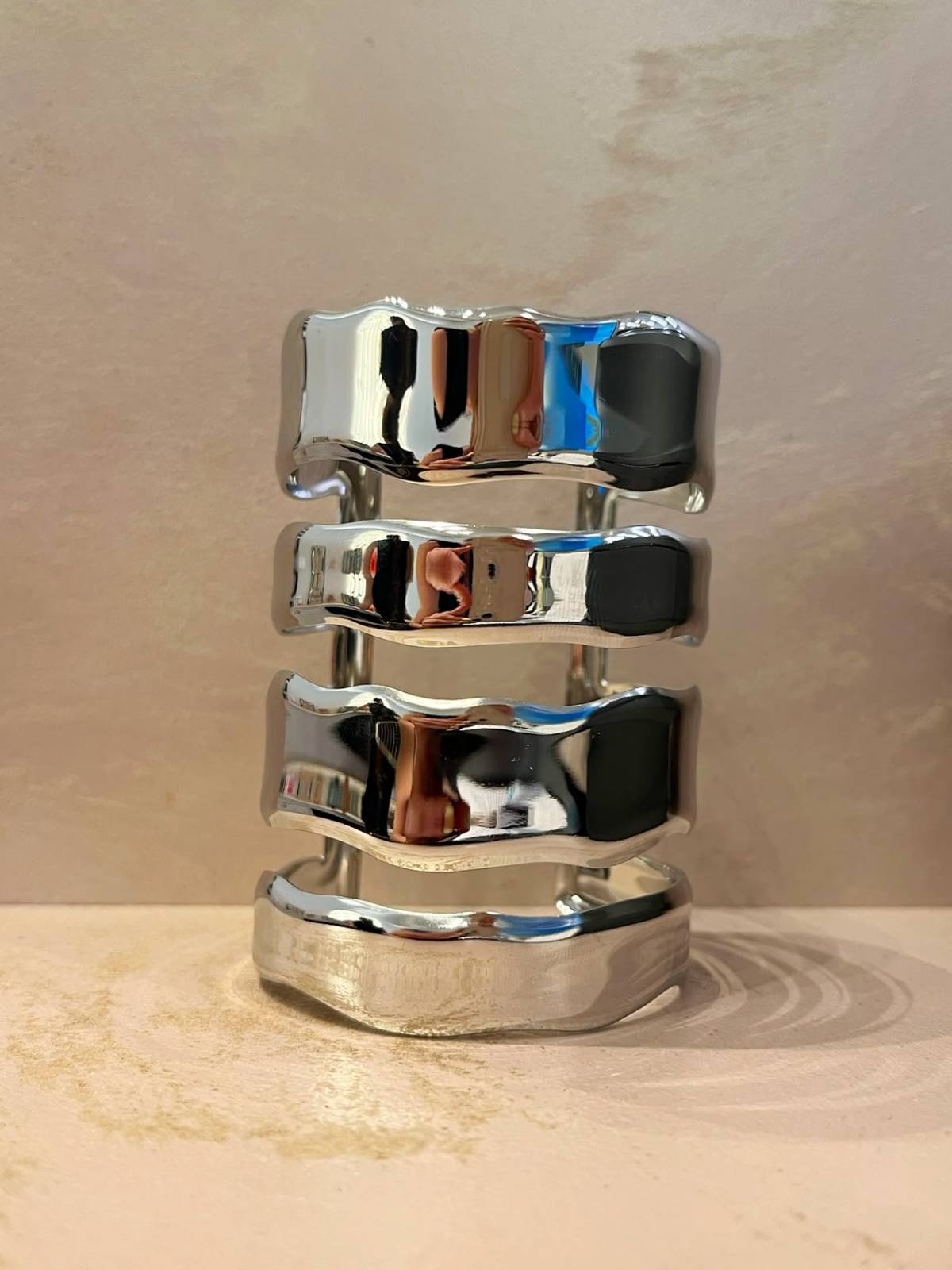 BRAZALETE WENAL PLATA