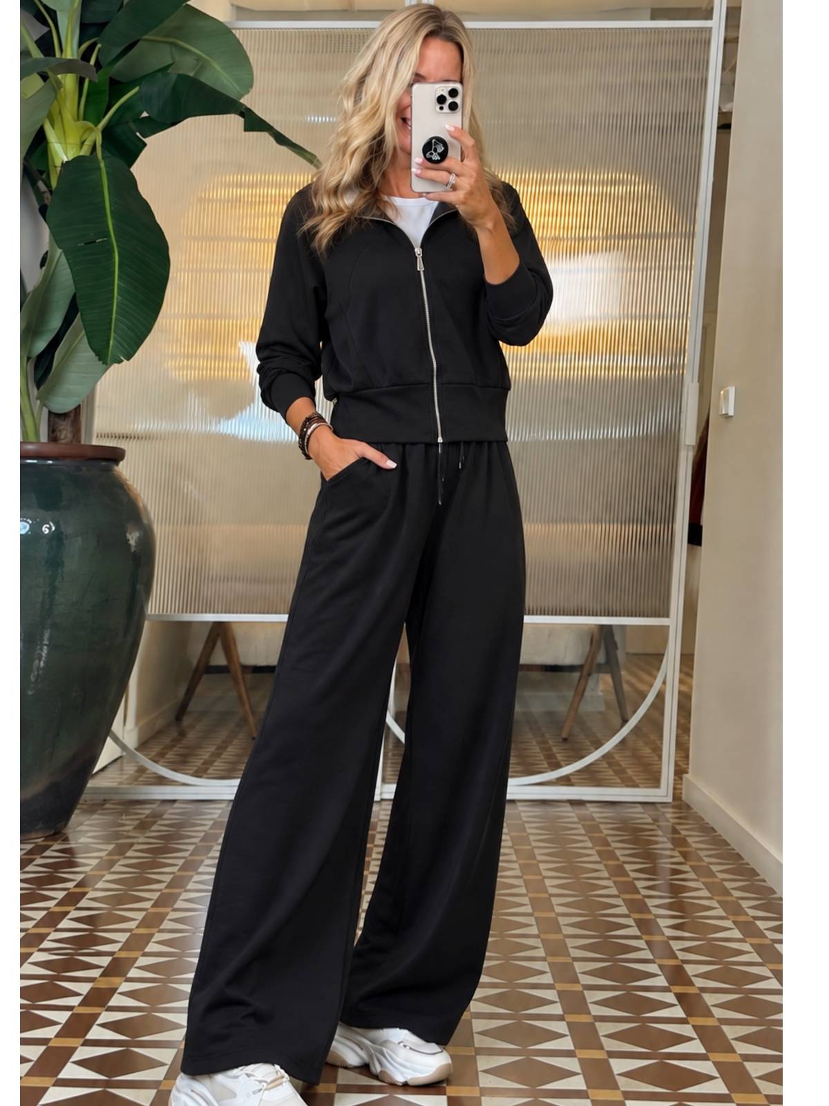 CONJUNTO BIGAR NEGRO