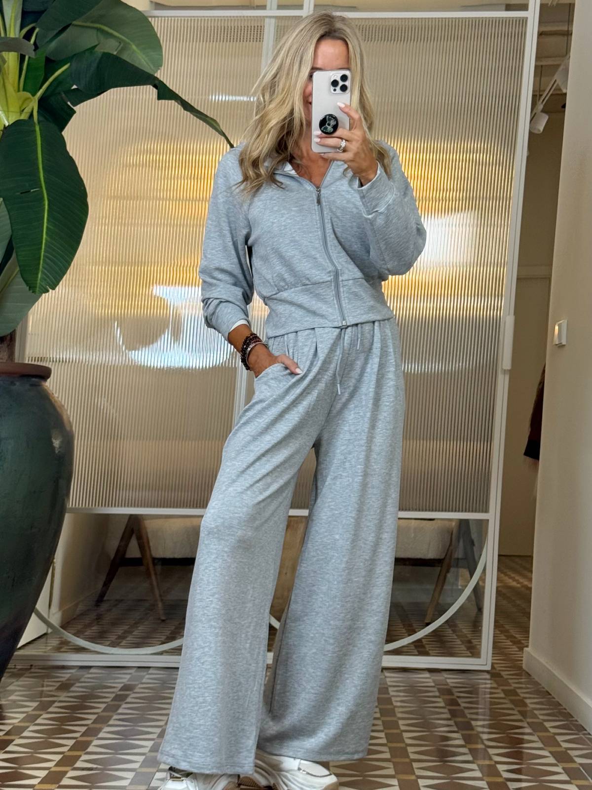 CONJUNTO BIGAR GRIS