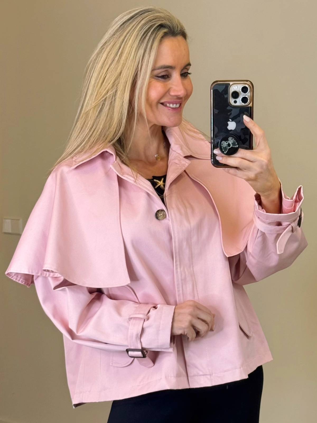 TRENCH YAVARI ROSA