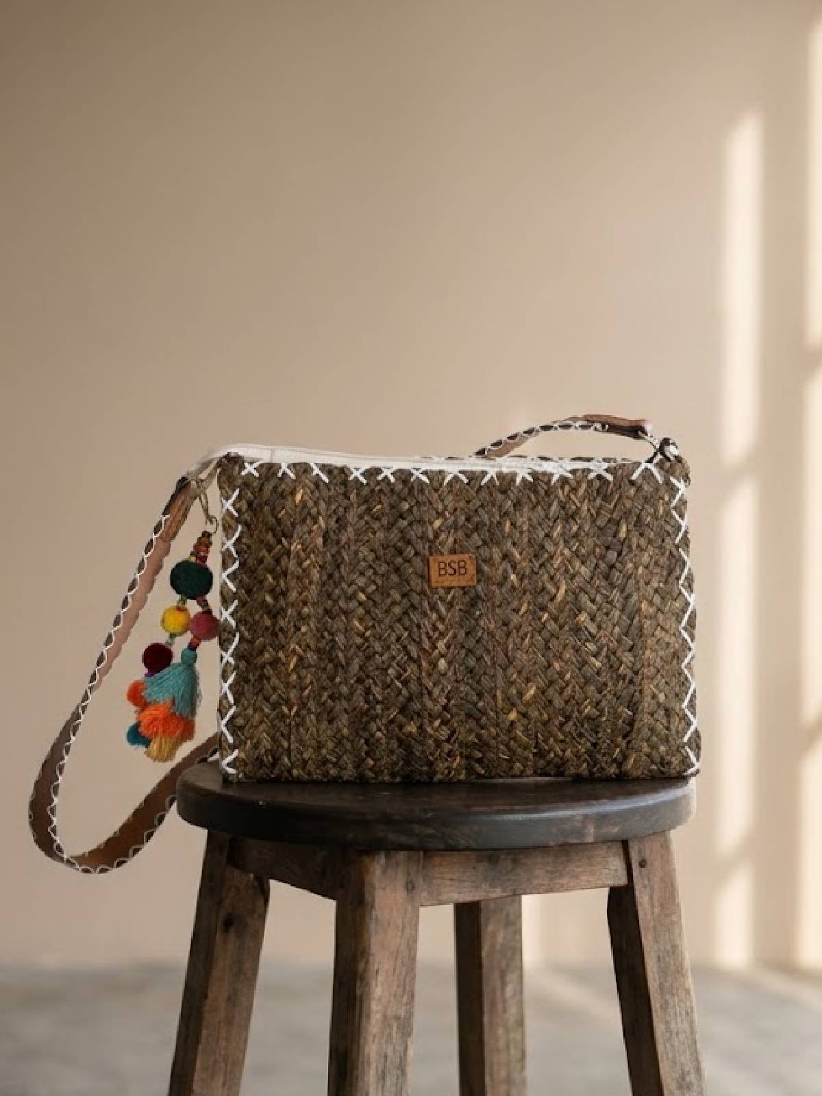 BOLSO AZTECA MARRON
