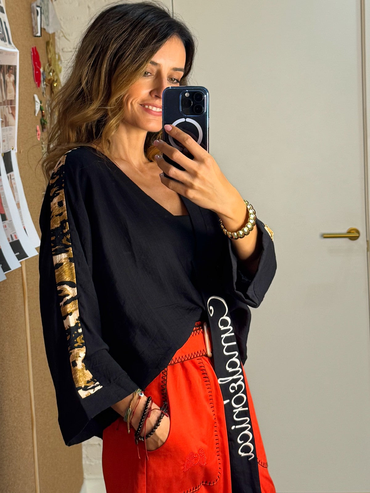 BLUSA PERSEA CAMALEÓNICA