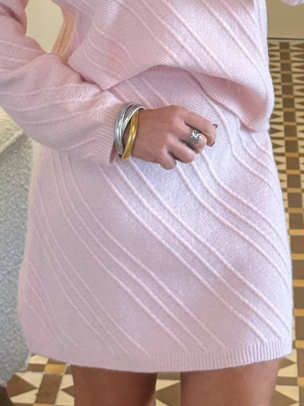 PINK CAPRI SKIRT